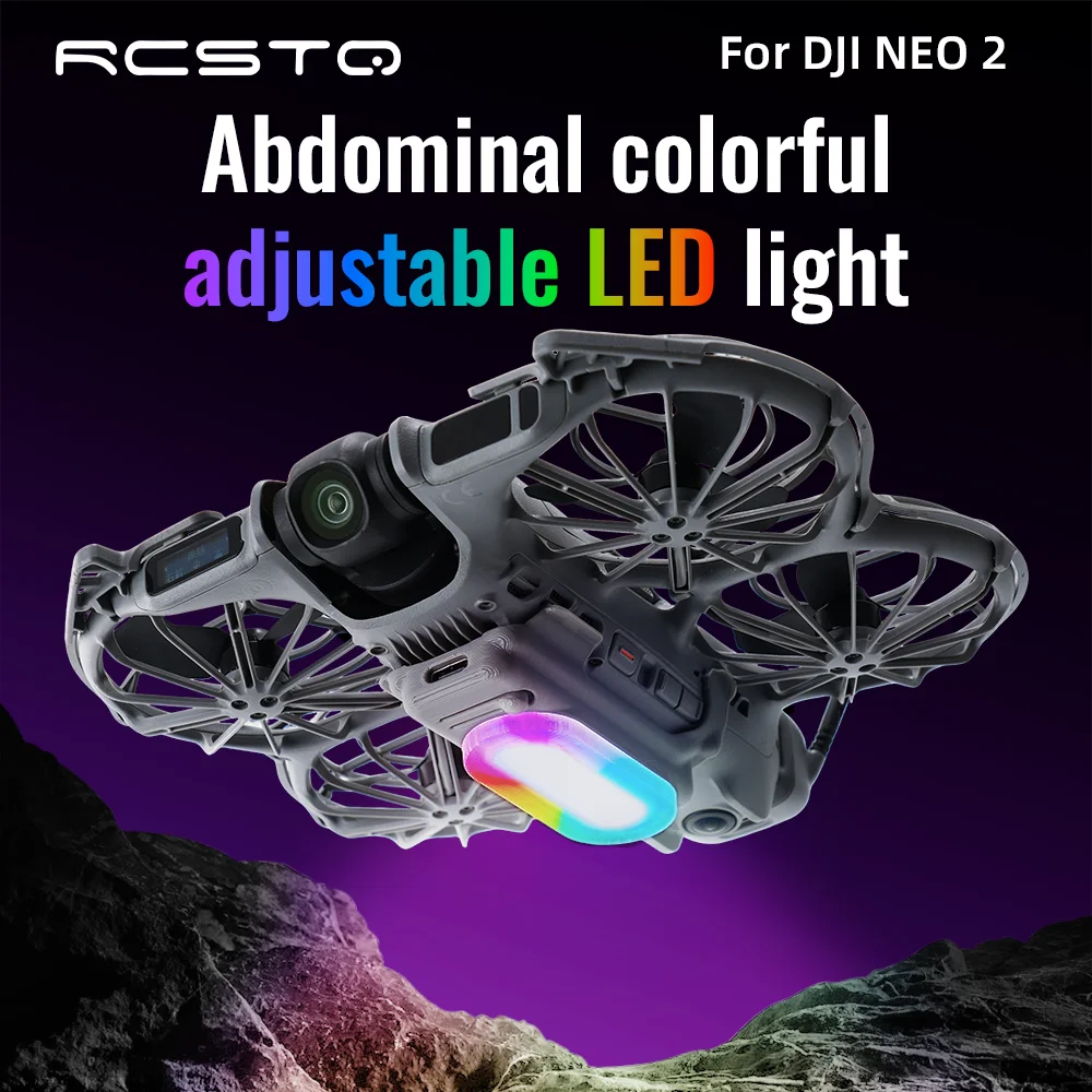 Projecteur LED pour DJI Neo 2 - Éclairage nocturne réglable