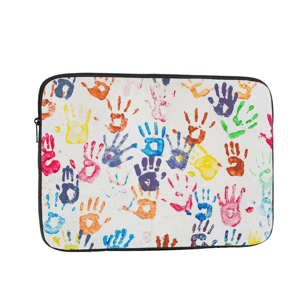 Borsa Della Copertura Del Manicotto Del Computer Portatile Della Stampa Della Mano Per Macbook Air Pro 10 12 13 15 17 Inch Custodia Del Computer Della
