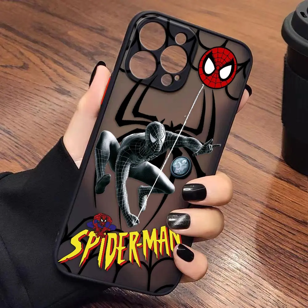thumbnail image 1 of Funda para iPhone Apple 14 13 11 12 MINI Pro XS Max XR X 7 8 SE 2022 2020 6 6S Plus Funda Capa Shell COOL Marvel'S Spider-Man, 1 of 5