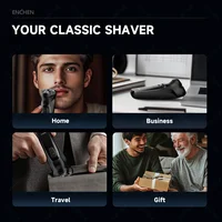 ENCHEN Blackstone Electrical Rotary Shaver for Men 3D Floating Blade Washable Type-C USB Rechargeable Shaving Beard Machine 6