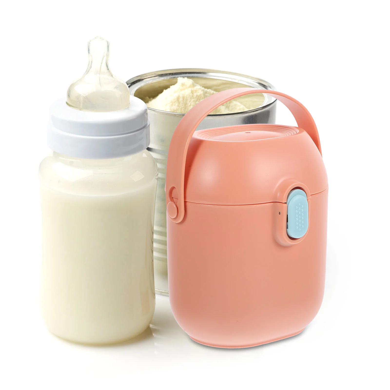 Large Capacity Baby Formula Container Portable Storage Jar Handle Sealed Leak Proof Powder Dispenser Travel Outdoor