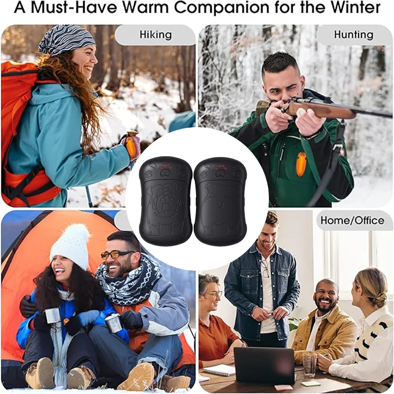 Xiaomi 2pack Portable Magnetic Puppy Pattern Hand Warmer Rechargeable Fast Heating Sleek Stylish Hand Warmer For Outdoor Camping 3 Xiaomi 2pack Portable Magnetic Puppy Pattern Hand Warmer Rechargeable Fast Heating Sleek Stylish Hand Warmer For Outdoor Camping 3