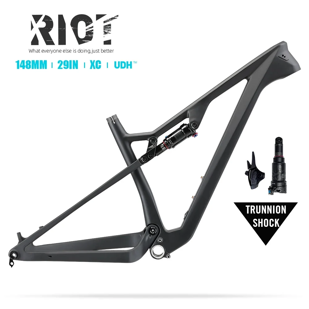 

LEXON MTB карбоновая рама XC велосипед горный велосипед полная подвеска 29er Boost 148 ROCKSHOX dnshockm 15/17/19 дюйма велосипедный аксессуар