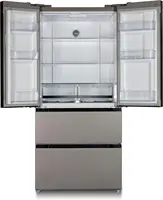 Frost Free French Door Refrigerator, 18-Cu.Ft, Metallic 2