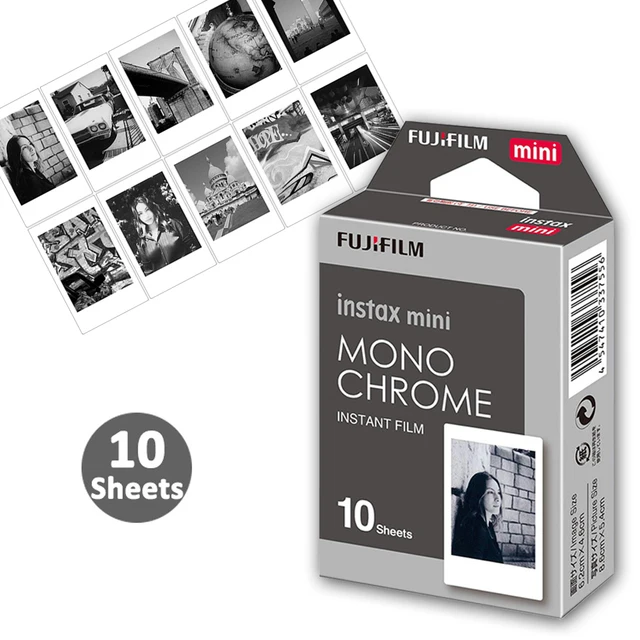 10 Sheets Fujifilm Instax Mini Film Photo Paper