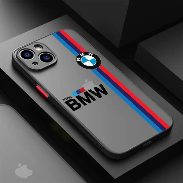 thumbnail image 1 of Funda de lujo para coche BM Power-M W para Apple iPhone 14 Pro 16 15ProMax 13 XR 12 Mini 7 8 Plus 11 Pro XS Max mate capa de parachoques de lujo, 1 of 5