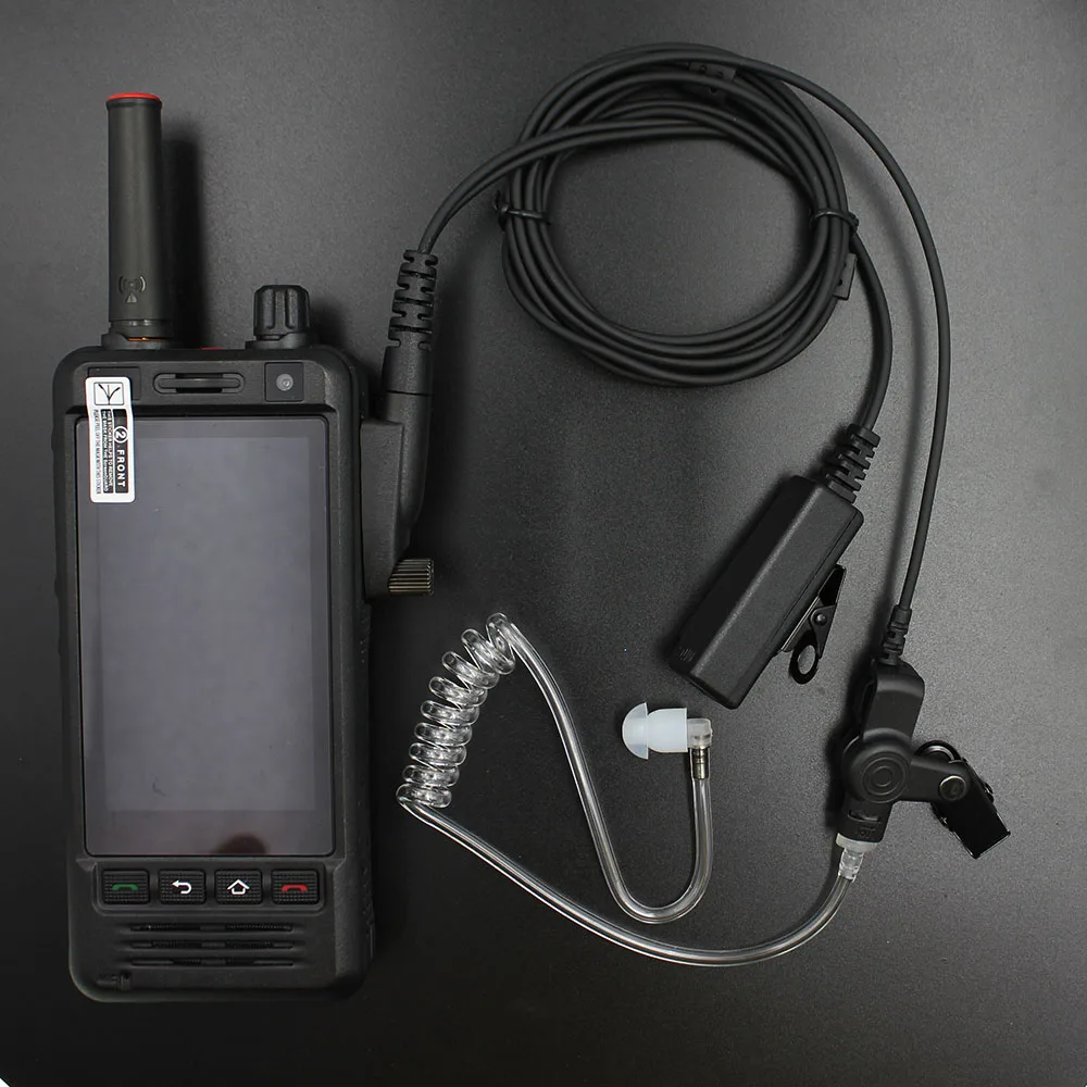 Air Tube Earpiece For 4G Network Radio A970S A420 HD760 F25 W5 B8000 Kirisun DP6