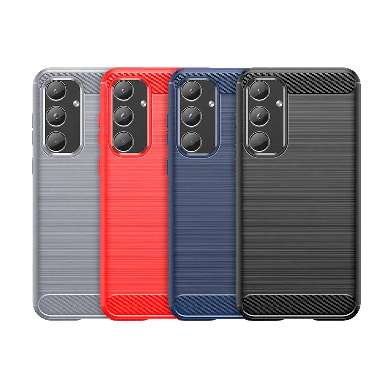 Per Samsung Galaxy A55 Custodia Samsung A55 A15 Cover Soft Tpu Bumper Custodie Protettive Per Samsung A55 A25 A35 A05S A05 Funda