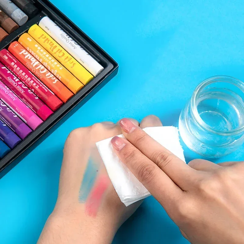 24/36/48 Colors Mungyo Soft Oil Pastels Set MOPA Series