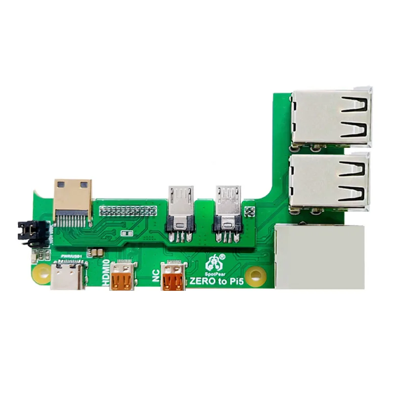 Raspberry Pi Zero 2w to Pi5 ̽ , Zero to Pi5 Ȯ , Pi0 USB , RJ45 HAT