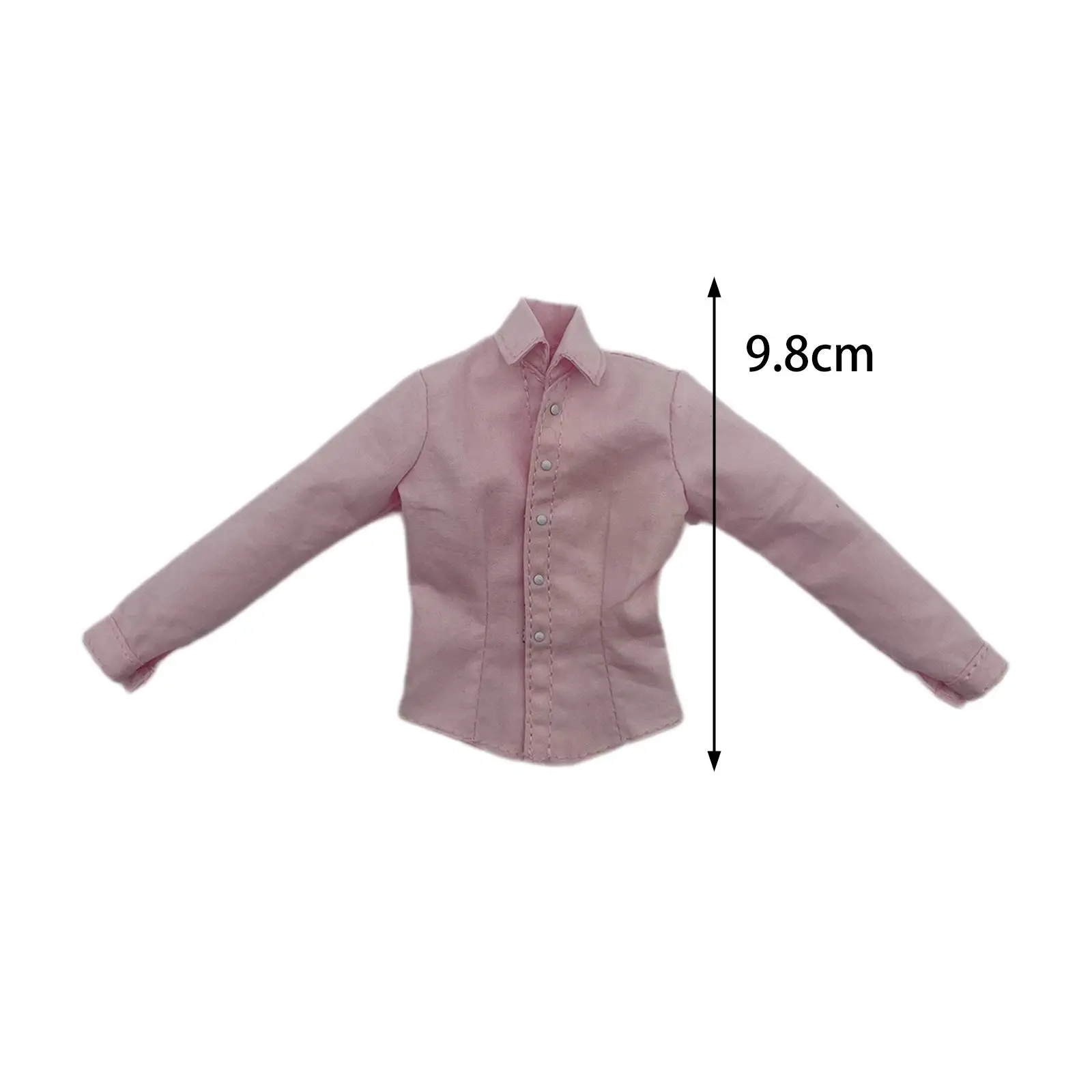 1:6 Womans Formal Shirts Collared Work Office Tops for 12inch Action Figure