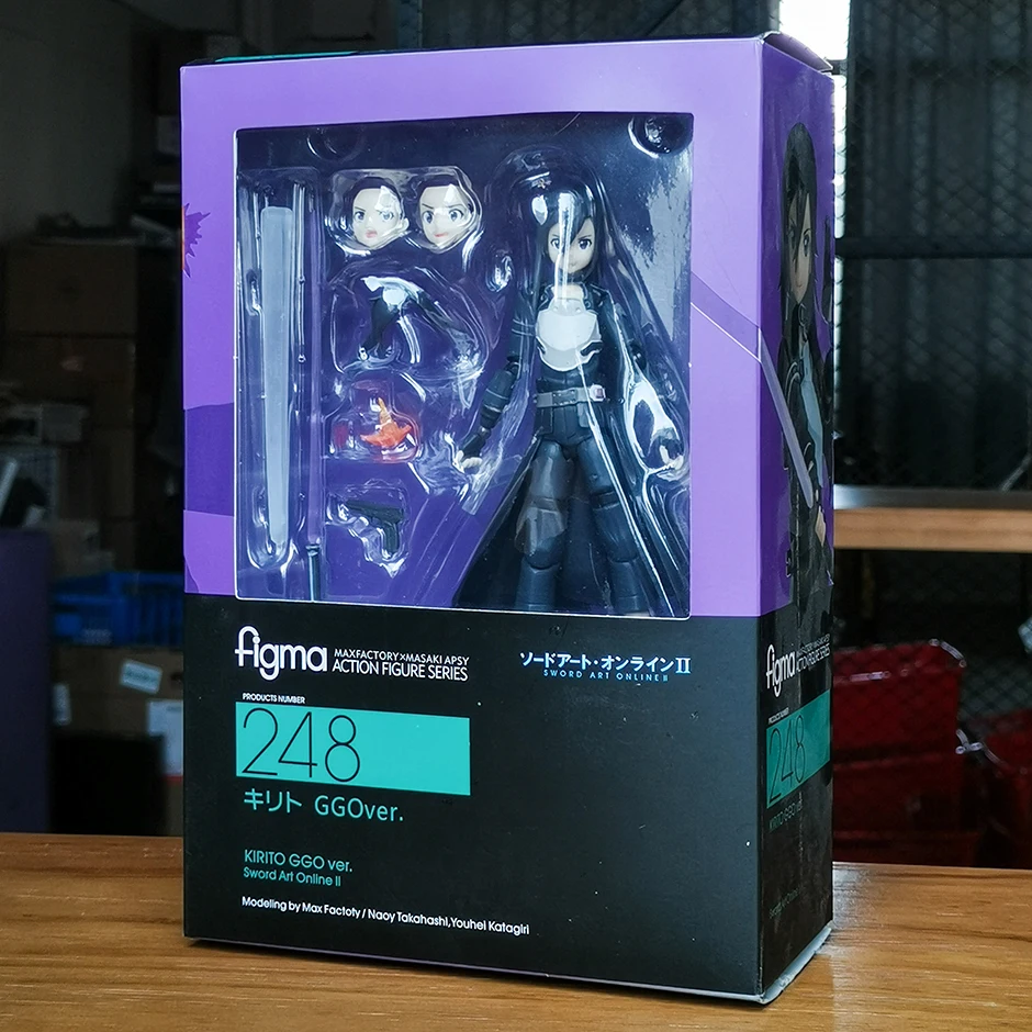 ソードアート・オンライン figma 174 キリト 178 アスナ PVC