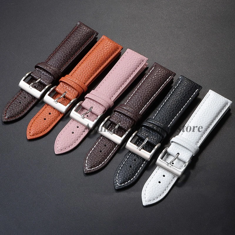 Luxurious Handmade Genuine Calfskin Leather Watch Band – Universal Soft Strap