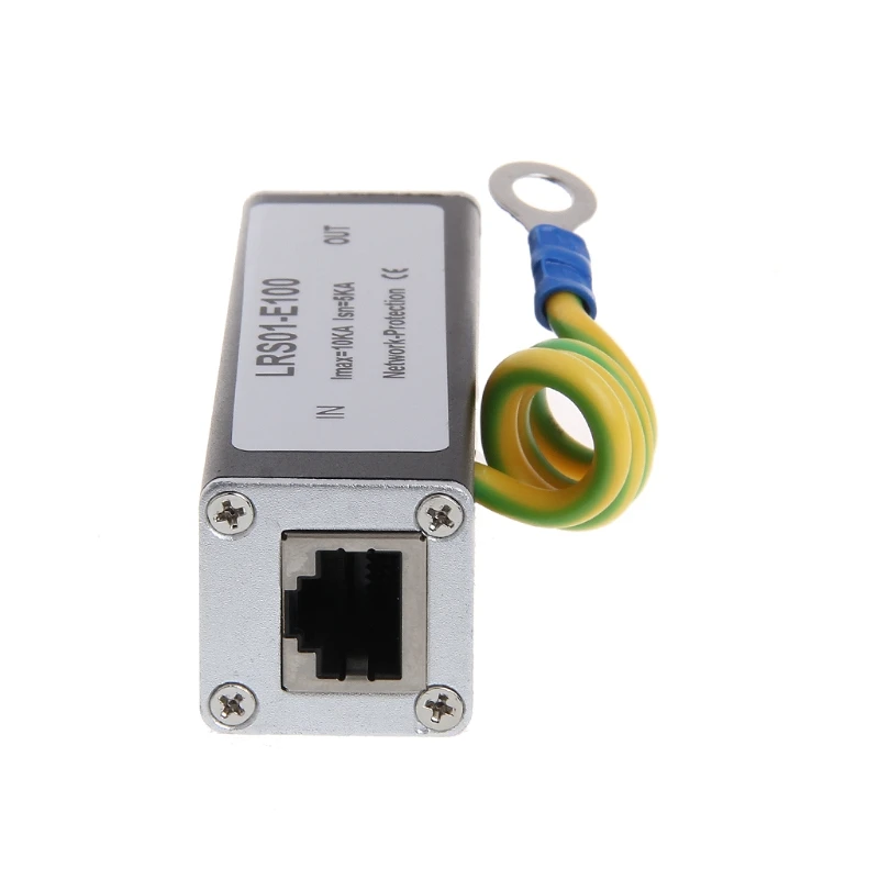 RJ45 zabezpieczenie przeciwprzepięciowe dla ochrony ogranicznik przepięć dla 10/100M Ethernet