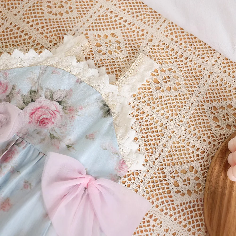 Baby Girls Lace Camisole One Piece Bodysuit