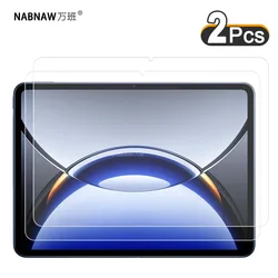 Premium Clear Tempered Glass Screen Protector Duo - Scratch Resistant & HD Clarity (2P-OPPO Pad 3 Pro)