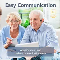 Newest Hearing Aids for Deafness Bone Conduction Hearing Aid for Elderly Children Deafness Earbuds Wireless Bluetooth Headset 1