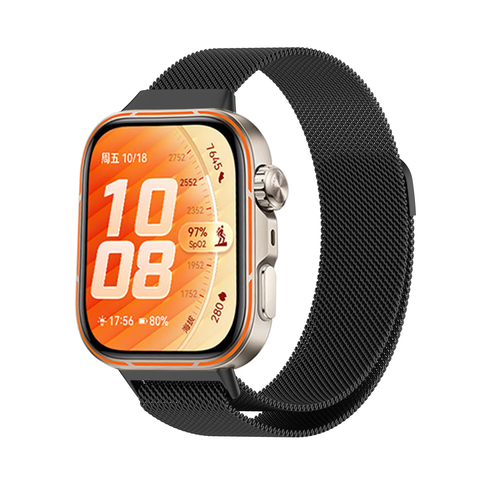 Magnetic Metal Sport Strap Wristband