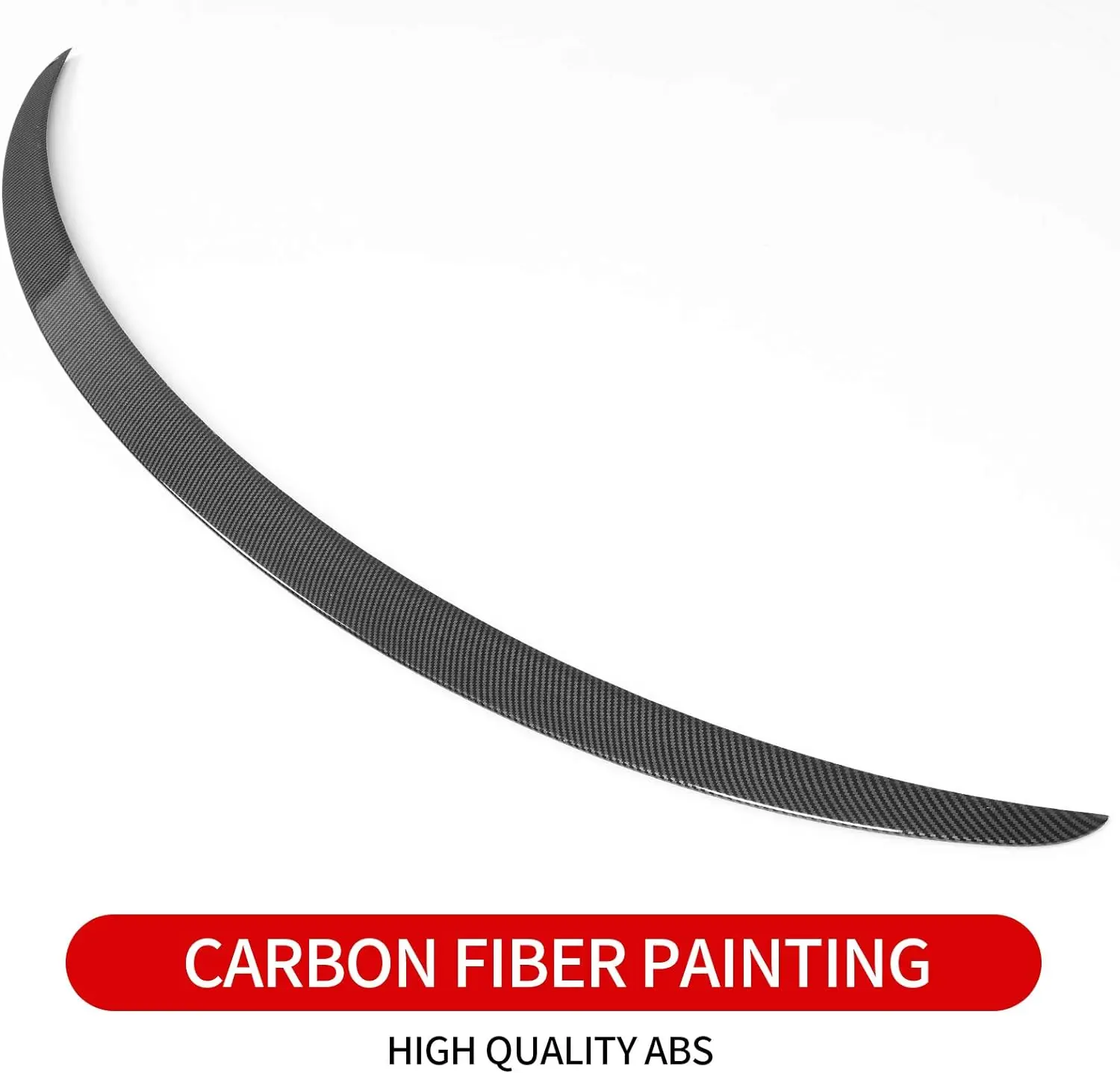 Car Rear Wing Spoiler For Tesla Model 3 Performance Original Trunk Wing ABS Black Carbon Fiber Tesla Model 3-Accessories