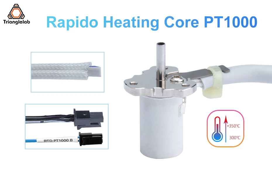 Trianglelab-Rapido Aquecimento Núcleo PT1000 Kit 115W, Alta