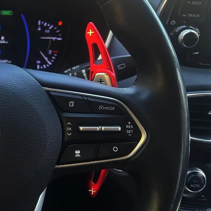 현대 팰리세이드 LX1 넥소 2018 2019 2020 2021 2022 자동차 스티어링 휠 기어 DSG 확장 스티커 자동차 액세서리용 패들 시프터