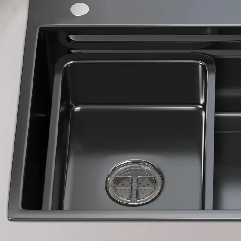 Stainless Steel Basin Portable Outdoor Camping Picnic Wash Hands And Dishwashing Sink Ultra-light Washing Tank portable sink