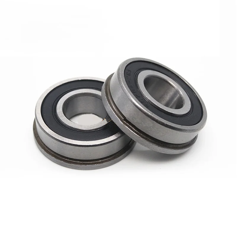 

F6200 F6201 F6202 F6203 F6204 F6205 F6206 Single FlangeType Deep Groove Ball Bearing 2RS ZZ Rubber Sealed Miniature Bearing