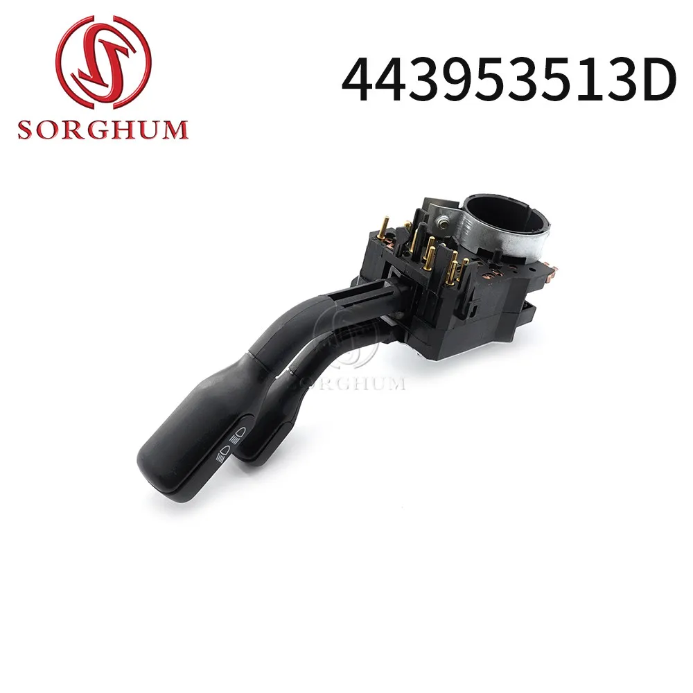 

SORGHUM 443953513D For AUDI 100 New Car Steering Indicator Light Switch 443 953 513D 443953513L 443 953 513L 443 953 513H 10Pins