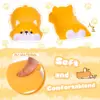 Cute Squishy Wrist Rest Support for Mouse Keyboard Computer Desk Ergonomic Office Supplies Slow Rising PU Mouse Pad for Workers 3