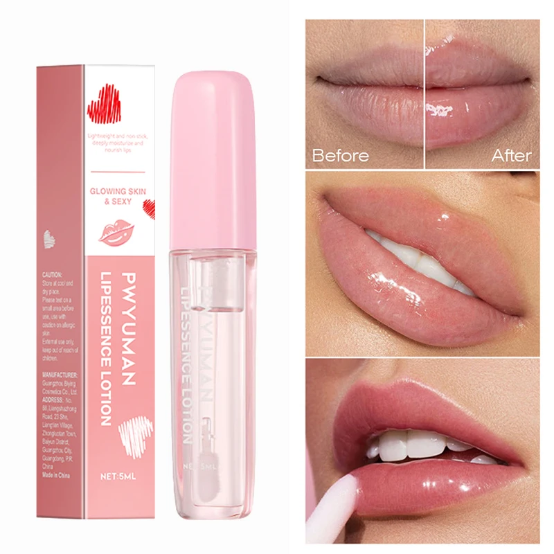 Lip Plumping Gloss Oil Moisturizing Lip Balm Lipstick Exfoliating For Pink Lips Care Moisturizer Female Makeup Korean Cosmetics