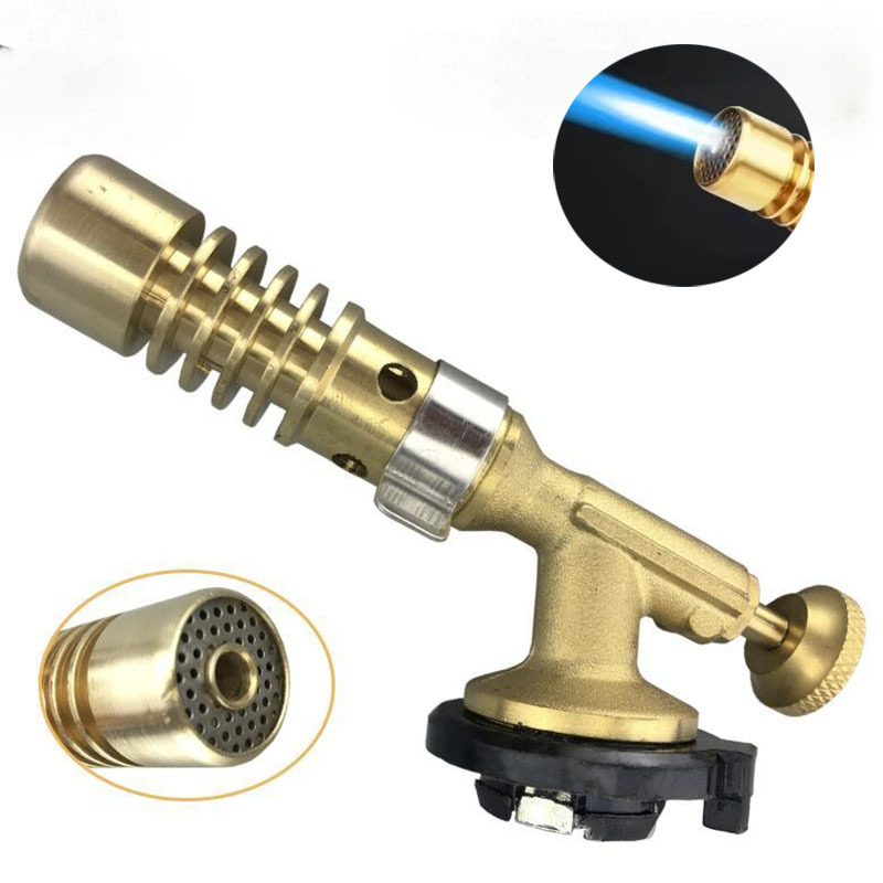 Gas Burner Welding Torch Portable Blowtorch Copper High Temperature Brass Gas Torch Brazing Solder Welding Plumb Tools