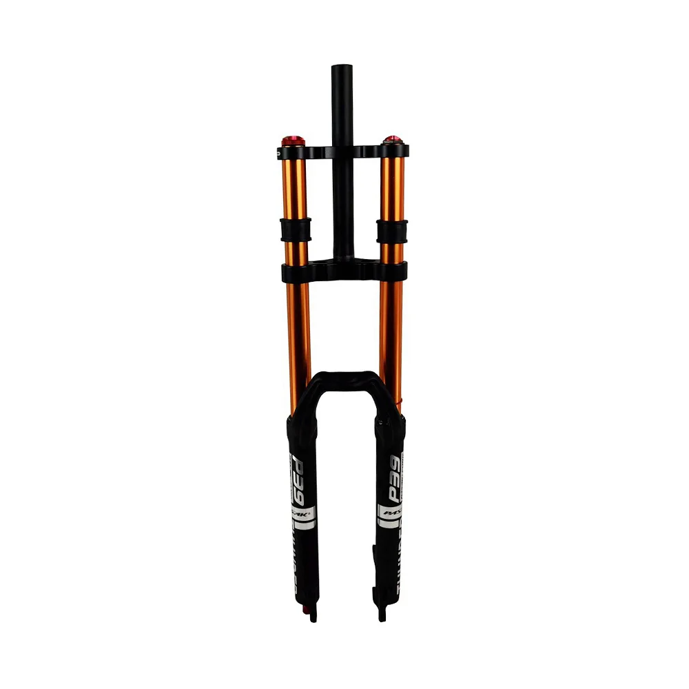 

Pasak-Air Fork for MTB Suspension, Rebound Adjust, Hydraulic Disc Brake, Double Shoulder Steering, 1 1/8 QR, 9x100mm, 32mm