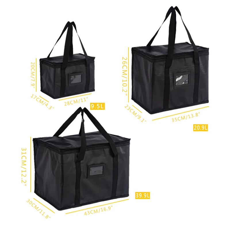 Waterproof Cooler Bag Picnic Insulated Lunch Box Foldable Ice Pack Portable Food Thermal Bag