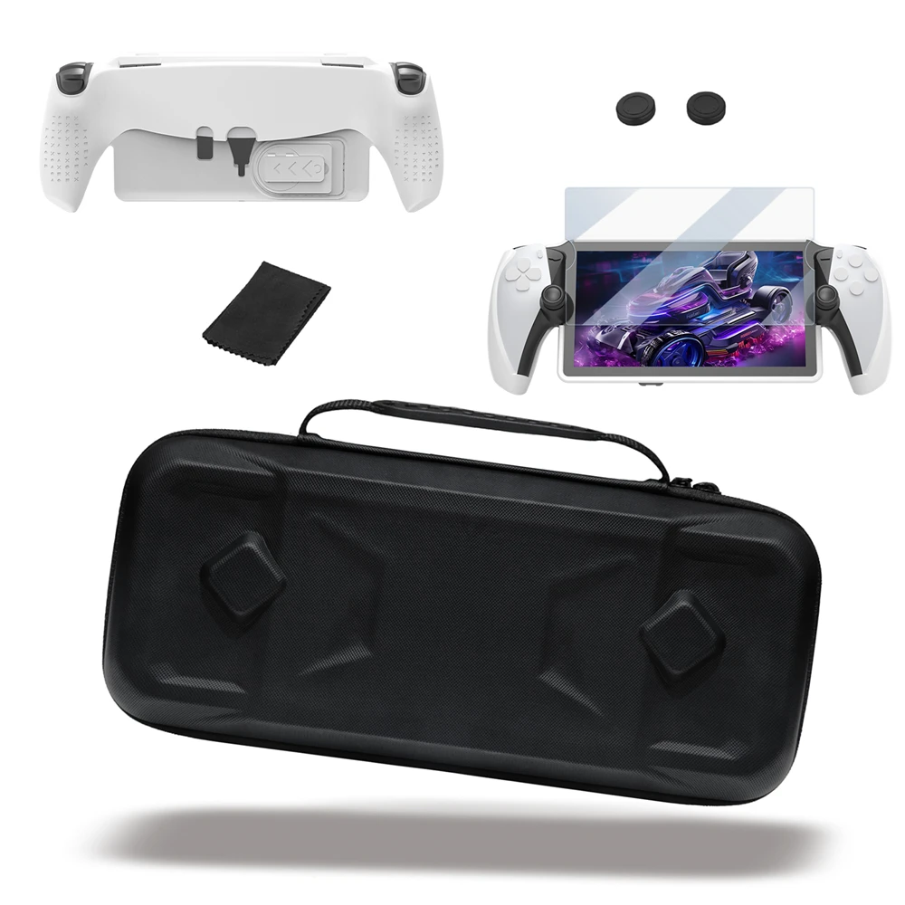 

Case Bag for PS5 PlayStation Portal Travel Carrying Case Handheld Console Shockproof Protective Cover for PS Portal Accessories