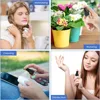 10PCS 10/20/30/50/60/100ML Refillable Transparent Plastic Perfume Atomizer Empty Plastic Spray Bottles Protable Travel Bottles 6