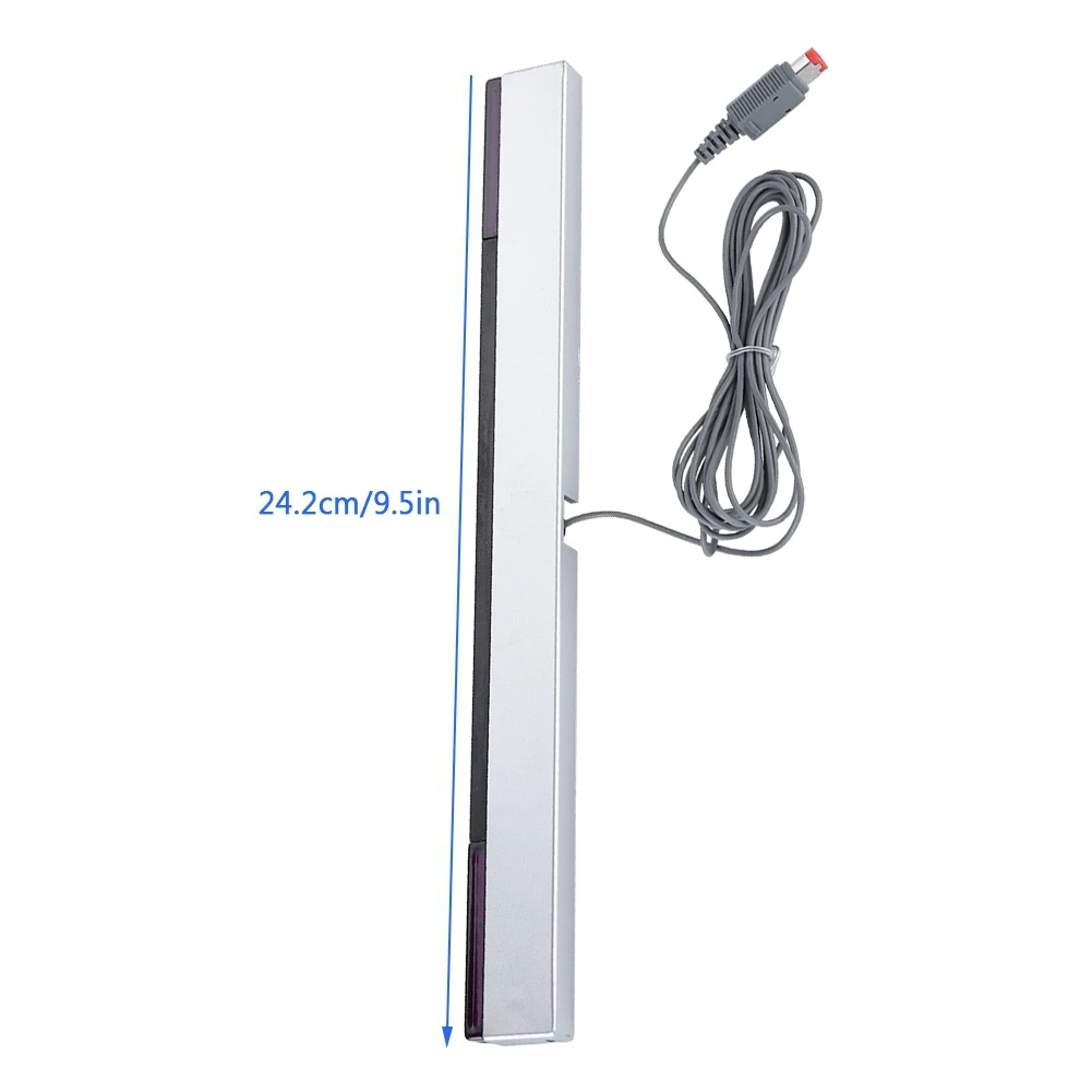 Infrared IR Signal Sensor Bar Wired Receiver Stand for Console