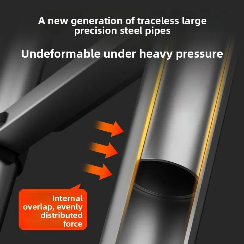 Folding Stainless Steel Herring Bone Ladder - Image 3