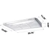 Ductless Range Hood 30 inch Under Cabinet Hood Vent for Kitchen Ducted and Ductless Convertible CAS75918A 2