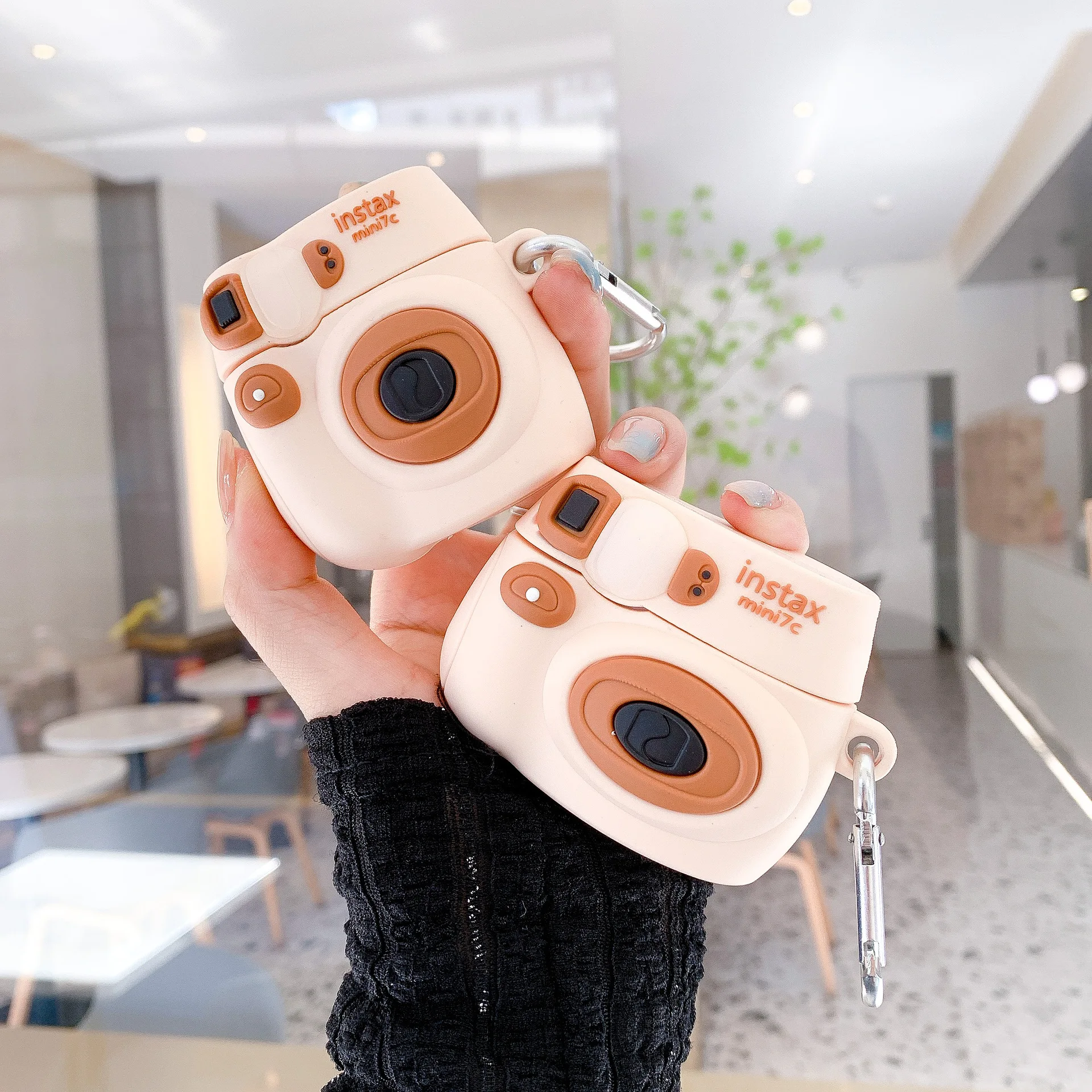 

3D Fashion Cartoon Camera Cute Cases For Apple AirPods 1 2 3 Pro Case Silicone Soft Wireless Bluetooth Earphone Shell Cover