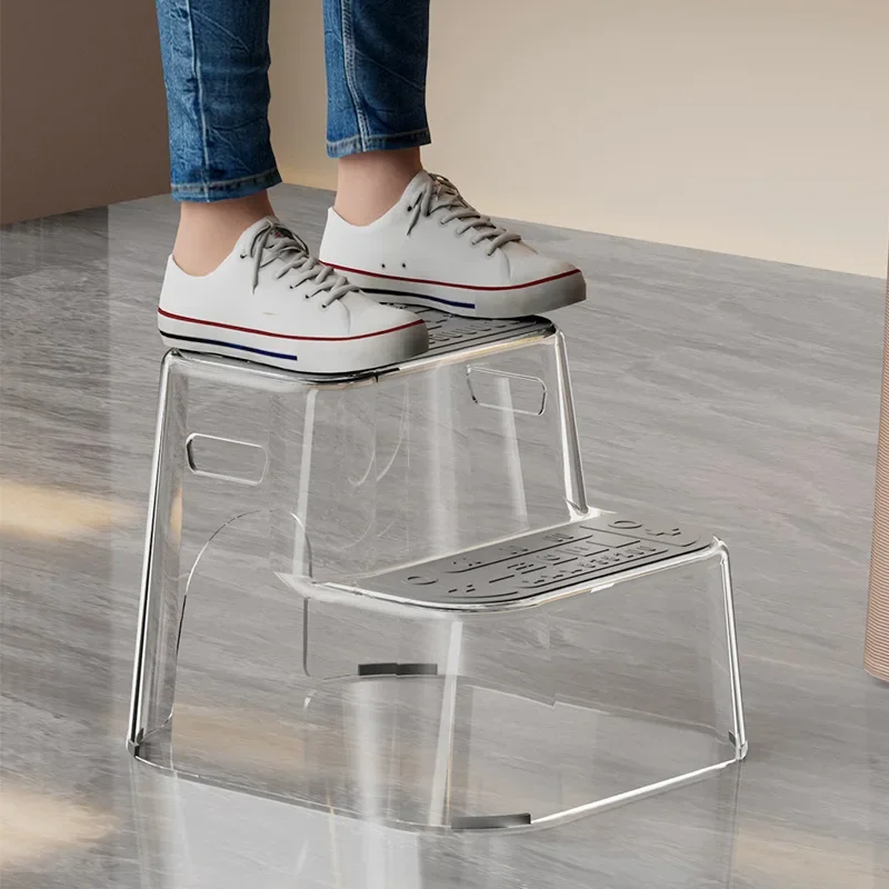 미끄럼 방지 화장실 의자 이중층 소형 가정용 의자 Meuble Cuisine Step Ladder 2026 계단 Silla Escalera 가구