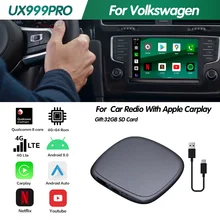 Carplay אנדרואיד תיבת Ai תיבת אלחוטי Apple Carplay אנדרואיד אוטומטי 2.0 Applemini מיני Dongle עבור פולקסווגן פולקסווגן רכב מולטימדיה לשחק