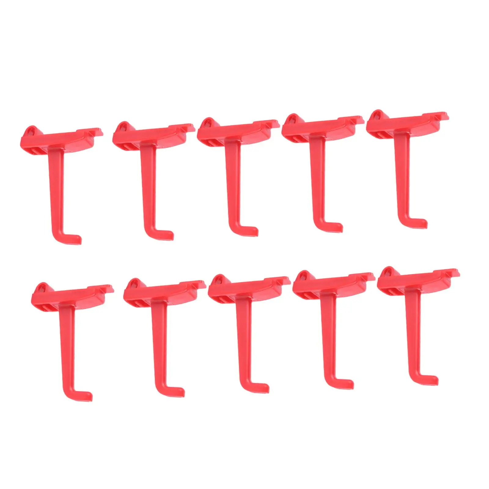 10 Pieces Pegboard Hooks Rack Accessories Widget Tool Hanger Wrench Holder tool storage box parts storage box storage organizer box