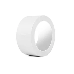 Heavy Duty White Waterproof Duct Tape, Tearable and No - Residue, for Versatile Indoor and Outdoor Repair (White)