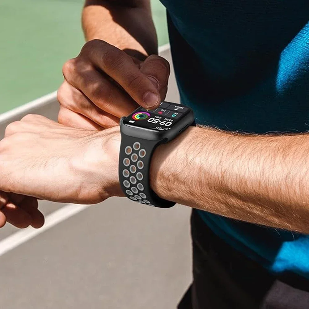 Flash Silicone Strap for Smartwatch - Premium Bracelet Wristband