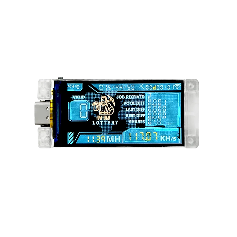 Nerd Miner V2 Solo Lottery Miner Win BTC USB High Performance 117KH Heltec T190 with Low Power Consumption WiFi Connection