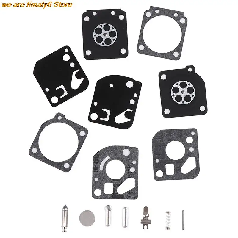 15PCS/SET Carburetor Carb Gasket Diaphragm Repair Rebuild Kit Fit For Zama RB-29 Carb Blower Trimmer