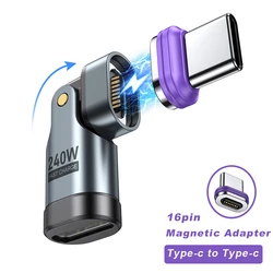 AUFU 240W Magnetic USB - C Fast Charging Adapter (16pin Adapter type - c)