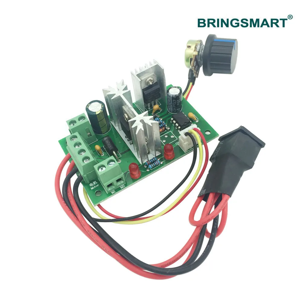Bringsmart CCM6N PWM DC Motor Speed Controller 6A 6V 12V 24V 30V Positive Inversion Switch Controller
