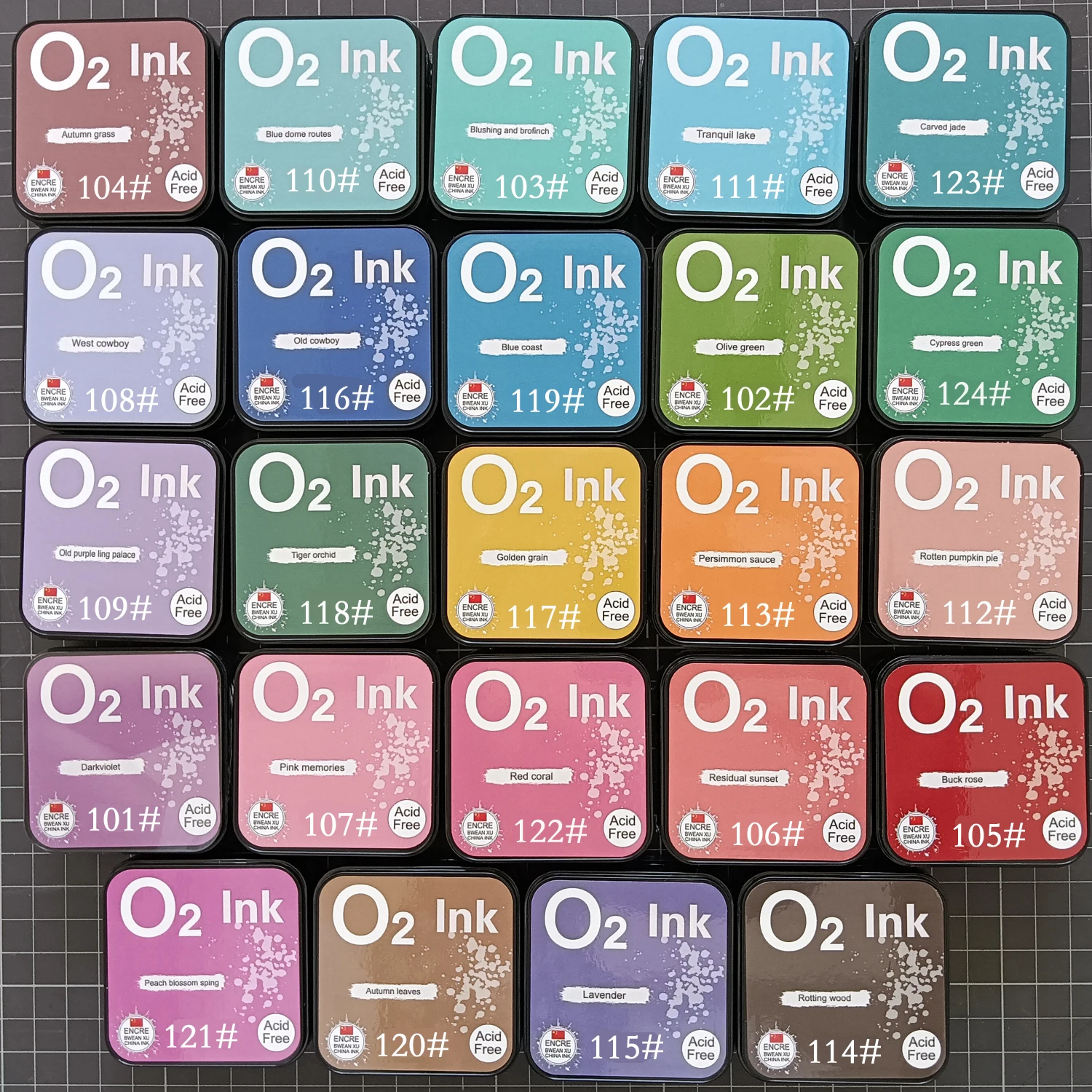 Alinacutle Waterreactive Oxide Ink Pads Stamping Tools For Clear