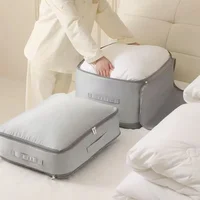 Clothes and Blankets Storage Bag Travel Portable Down Jacket Cotton Jacket Bags Large Capacity Household Organizer Containers 2